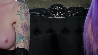 Latex Glove Handjob Race