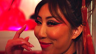 Seth Gamble makes love with stunning asian beauty Nicole Doshi