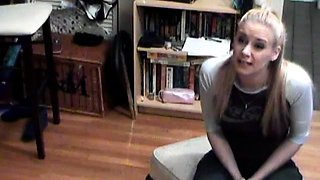 Katie Punished for Smoking