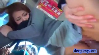 Thick ass japanese girl fucked on bus