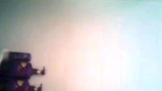 Chubby Amateur Plays With Dildo in the Shower