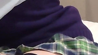 The Sound Is Dangerous and Embarrassing with Pussy Juice and Semen Creampie in Niso's College Girl Cosplay