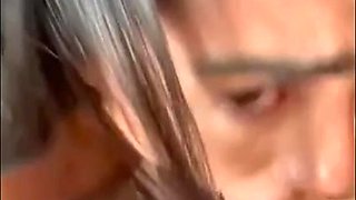 Stunning model surrenders to creamy passion with oral charm