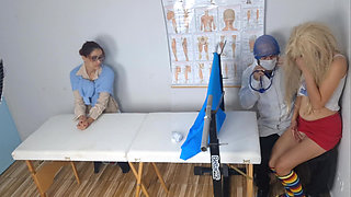 Stepmother Takes Stepdaughter to the Gynecologist for the First Time!