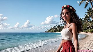 I Met A Beautiful Moana, On An Island And Fucked Her. -[Ai Generated]