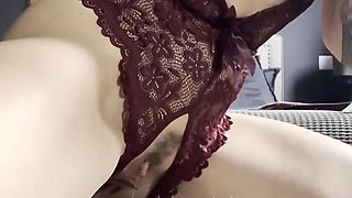 Orgasme Solo En Lingerie Hot