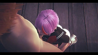 Hentai Uncensored - Tanami Blowjob and Fucked in a Tavern - Japanese Asian Manga Anime Game Porn