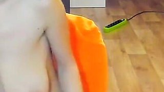 Hot and Wet Busty Myla_angel Plays Her Tits, Pussy, Masturbates with Fingers and Dildo Till Orgasm!