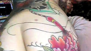 Hot brunette from squirt masturbating on webcam