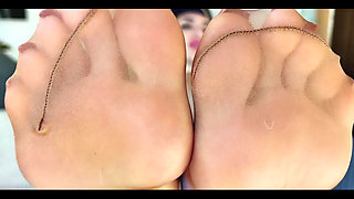 Hot Stewardess Feet