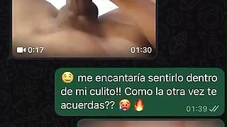 I catch my wife chatting hot with her lover