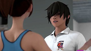 Hentai Students Sex Break - 3D Porn