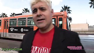 Insatiable Sara Jay and Porno Dan at fuck a fan porn