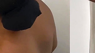 Hot Guy From My Gym Visits My Glory Hole for a Nice Suck