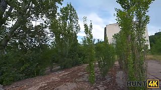 Hunt4k. crazy russian hooker doesn\u2019t care about her boyfriend and fucked a stranger in public