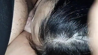 My Neighbor Quickly Licked My Pussy in the Kitchen so That Her Husband Wouldn't Catch Us