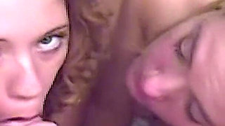 Two 18 Year Olds Suck My Dick and Swap Cum Vintage