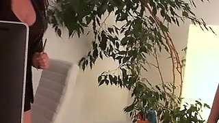 French Cutie Britney Fucks Her Boss on the Desk for a Job