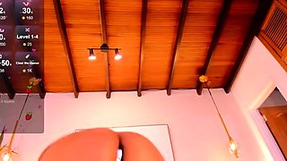 Blonde tight pussy babe solo toy fun in glamour masturbation