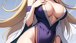 Hot girls with bigg ass and boobs showing juicy pussy