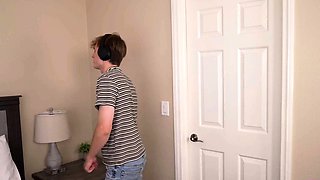MILF Tutors Bad Boy In The Bedroom