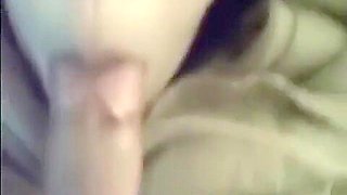 Asian Japanese Girlfriend Cum Facial Blowjob