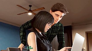 Ata ana ogul qiz, big tits, bokeb mama gemuk