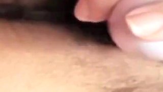 Mature Hairy Pussy Playing with Her Dildo
