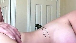 Sexy Neighbor Gets Her Tight Little Pussy Stretched