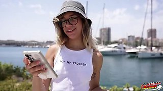 German Scout Megan Nicole Pick Up Casting Fuck - Slim Teen Small Tits Squirting Orgasm