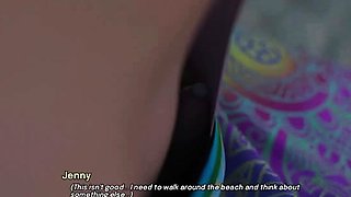 Hot 3D redhead licking a pussy while getting fucked
