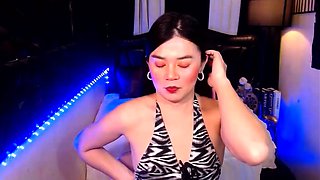 Solo webcam tranny masturbation