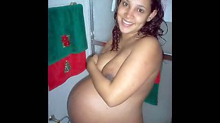 Compilation of pregnant girlfriends exposing their big tits