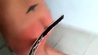 Mature british fetish dame spanks