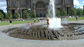 Euro amateur blonde pounded in public cab