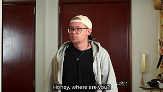 Step Mom in Catwoman Suit Tricks Step Son Into Hot Sharebed Sex