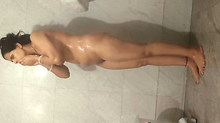 Horny Sult in Bathroom Nude Taking Shower