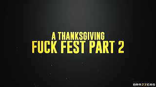 A Thanksgiving Fuck Fest Part 2 With Van Wylde, Gogo Fukme, Paris The Muse, Destiny Mira - Brazzers