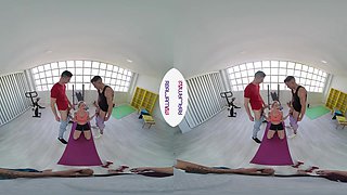 Three Dicks for Dirty Slut - RealJamVR