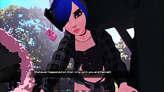 HOOKED - HELEN DEEPTHROAT AND OUTSIDE BLOWJOB - PART - 3