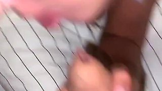 Family Routine - Unfaithful Woman Constantly Fucks with Anyone in Front of Her Cuckold Husband - How She Loves Cum in Her Mouth
