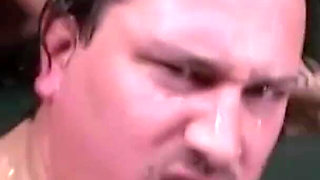 Horny sluts and two guys banging and pissing on each other