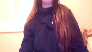 Brazilian Beauty with Big Natural Tits on Webcam