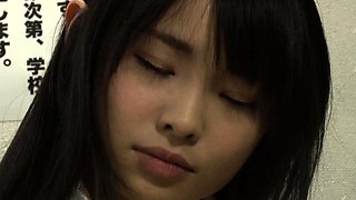 Skinny Japanese Teen Fingered and Fucked