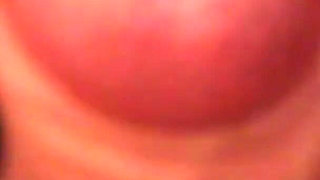 Treesome pantyhose nylon blowjob