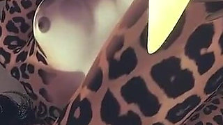 Furry Hentai - Fox and Leopard Fucking in Train - Japanese Asian Manga Anime Film Game Porn