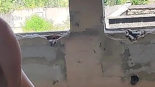 The Little Whore Undressed in the Abandoned Building