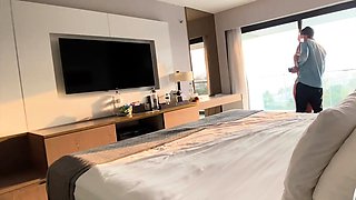 Fucking a Brazilian beach guest in Rio de Janeiro -