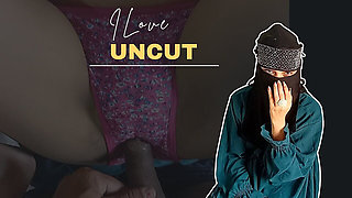 Muslim Babe Was Excited for Uncut Dick
