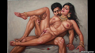 Maya indian girl hot sloppy blowjob to her stepfather
